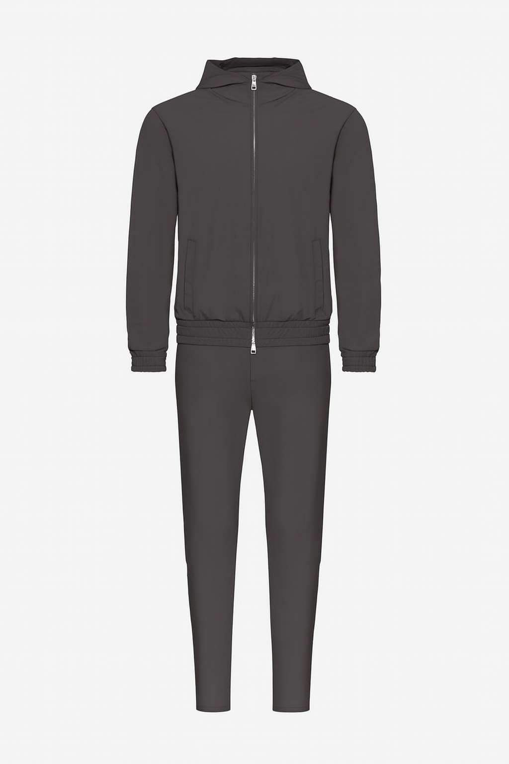 Classic Hooded Tracksuit - Grey