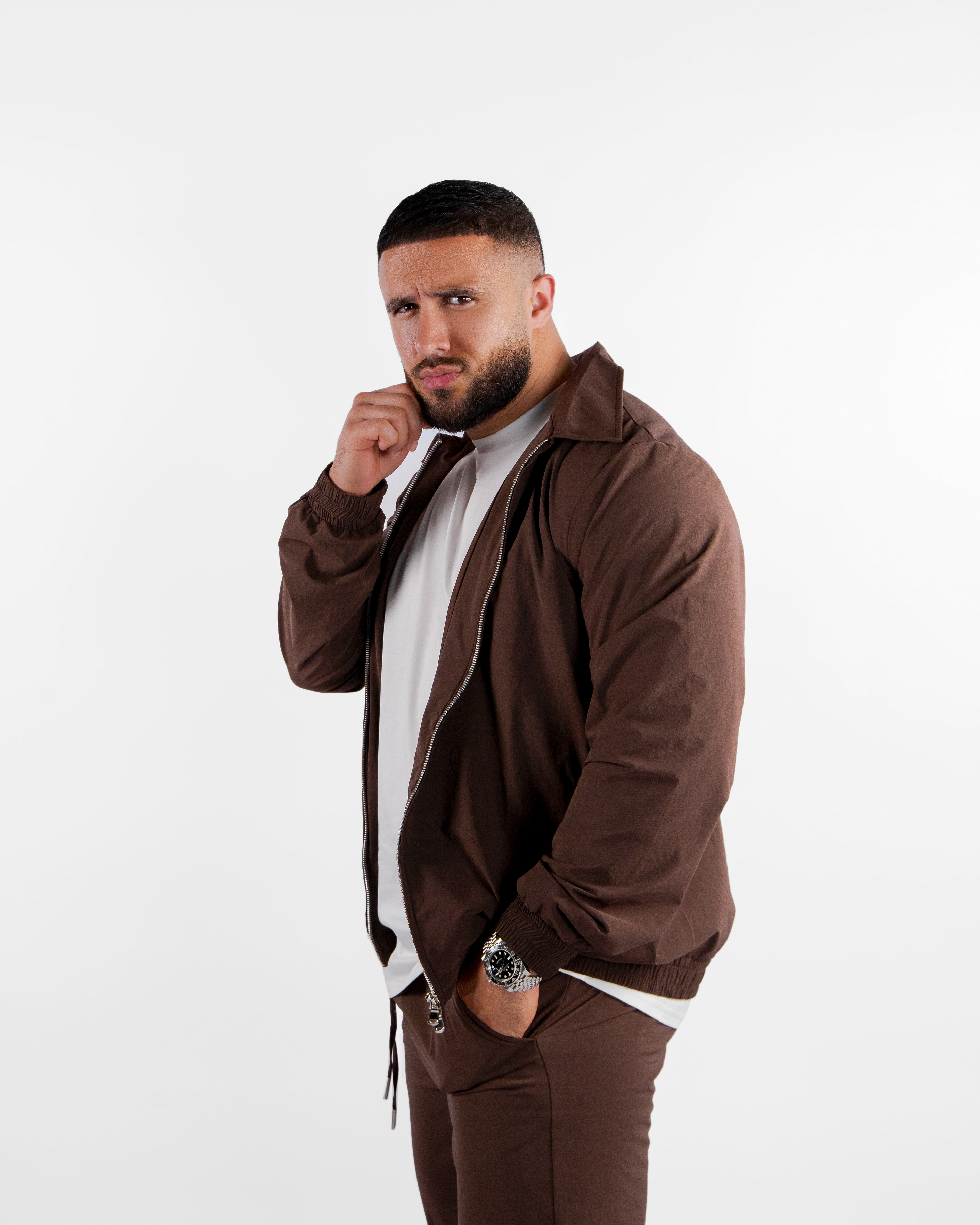 Tracksuit - mocha brown