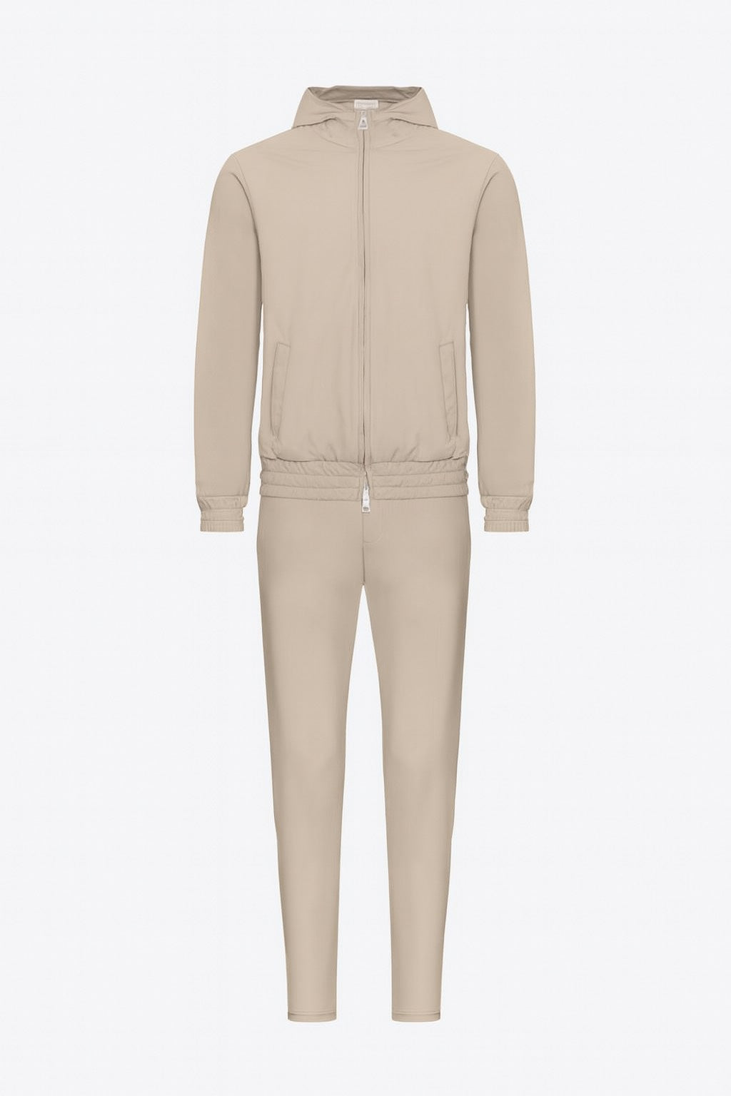 Classic Hooded Tracksuit - Beige