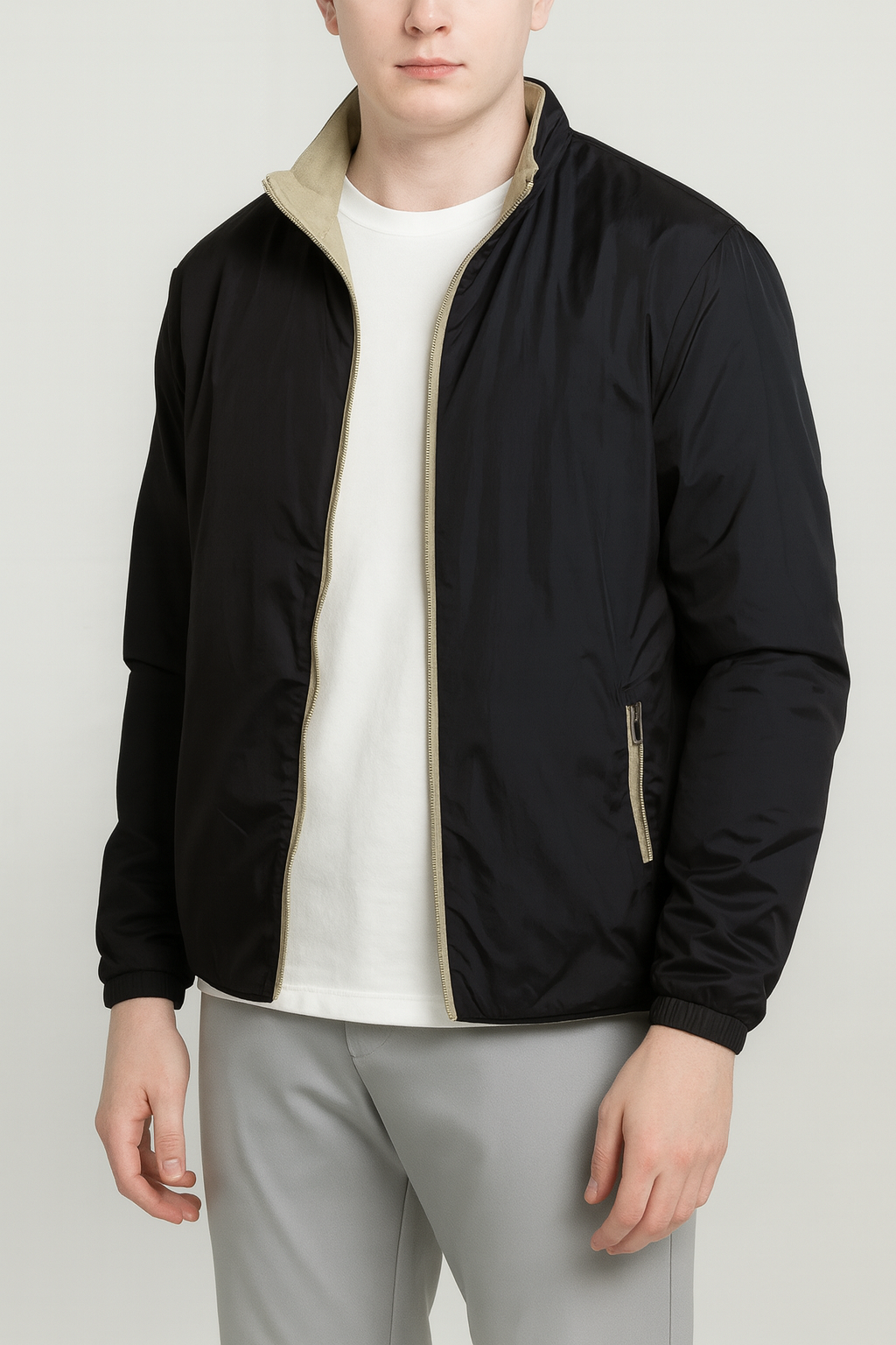 Classic Reversable Jacket - Black