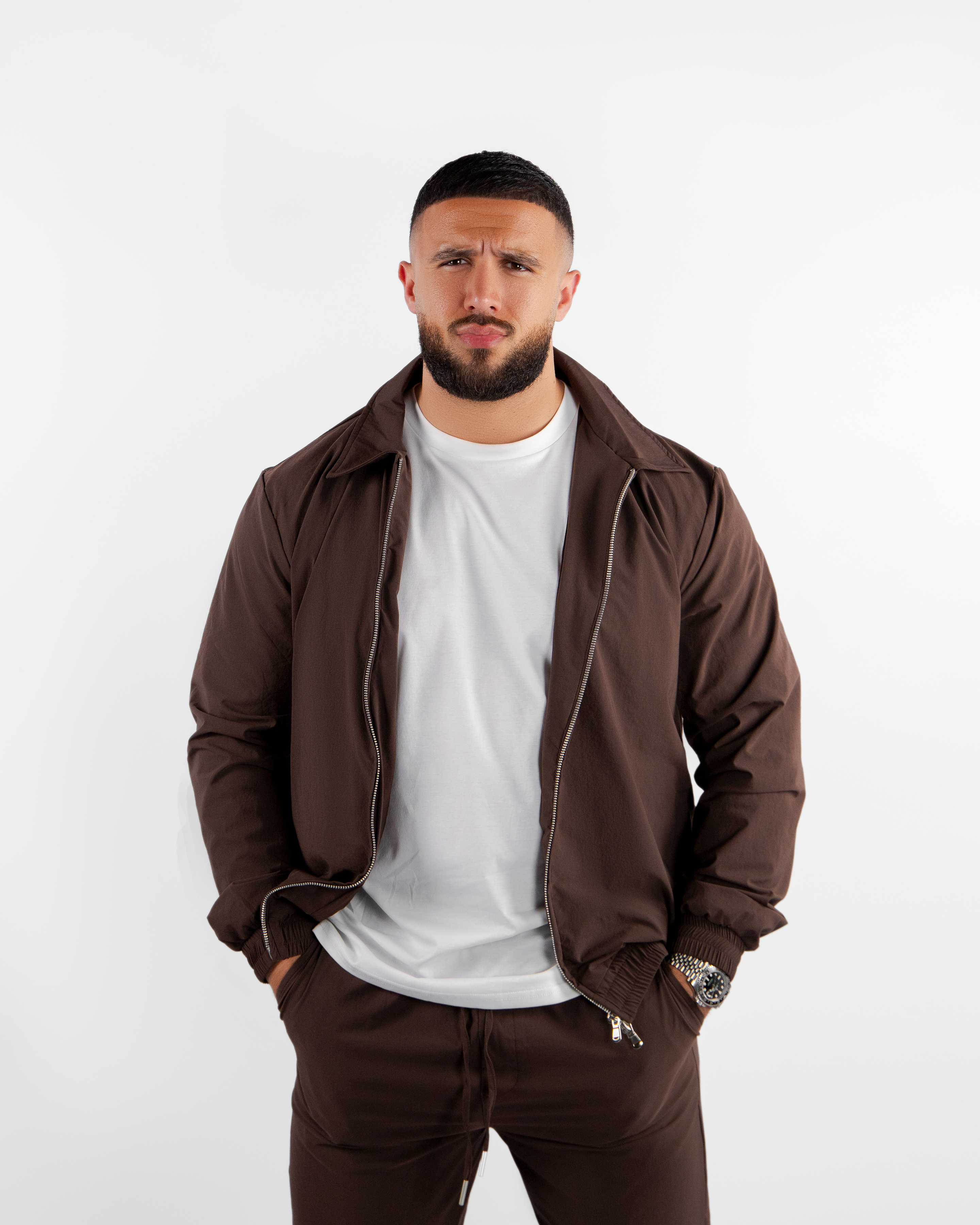 Tracksuit - mocha brown