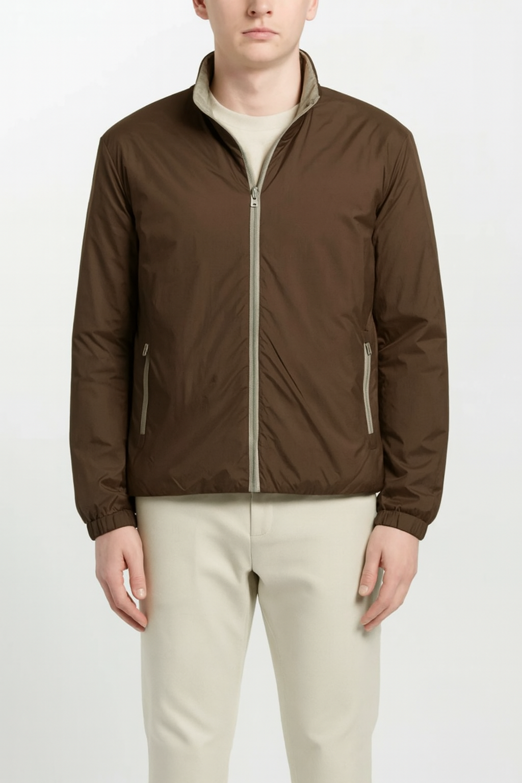 Classic Reversable Jacket - Mocha Brown