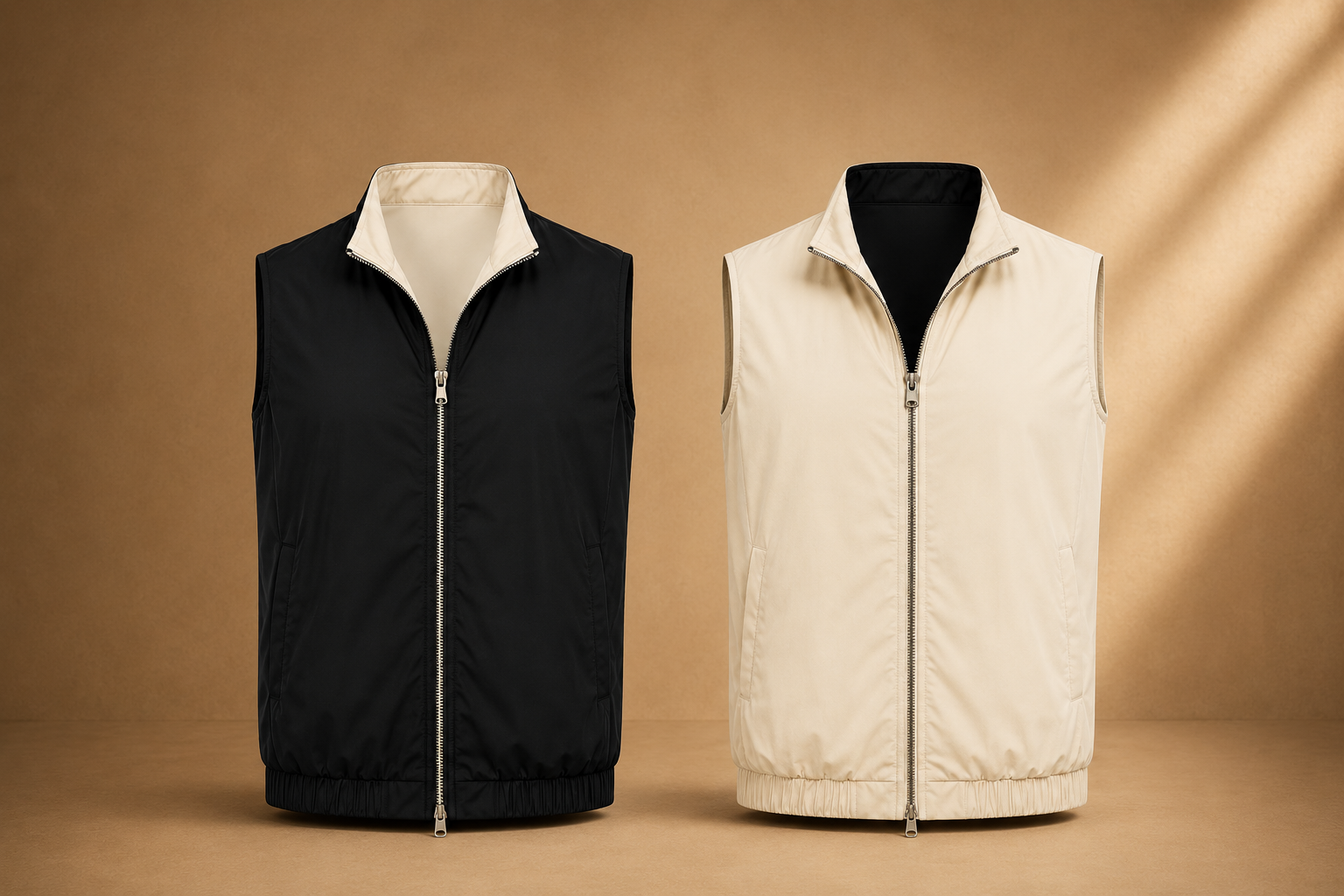 Essential reversible gillet
