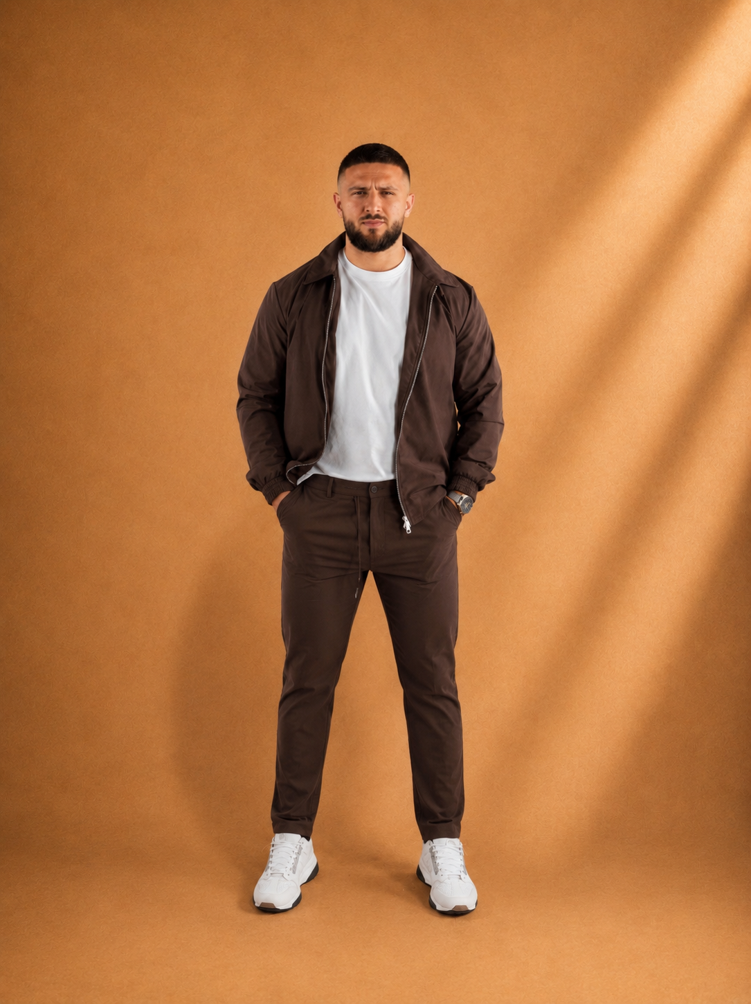 Tracksuit - mocha brown