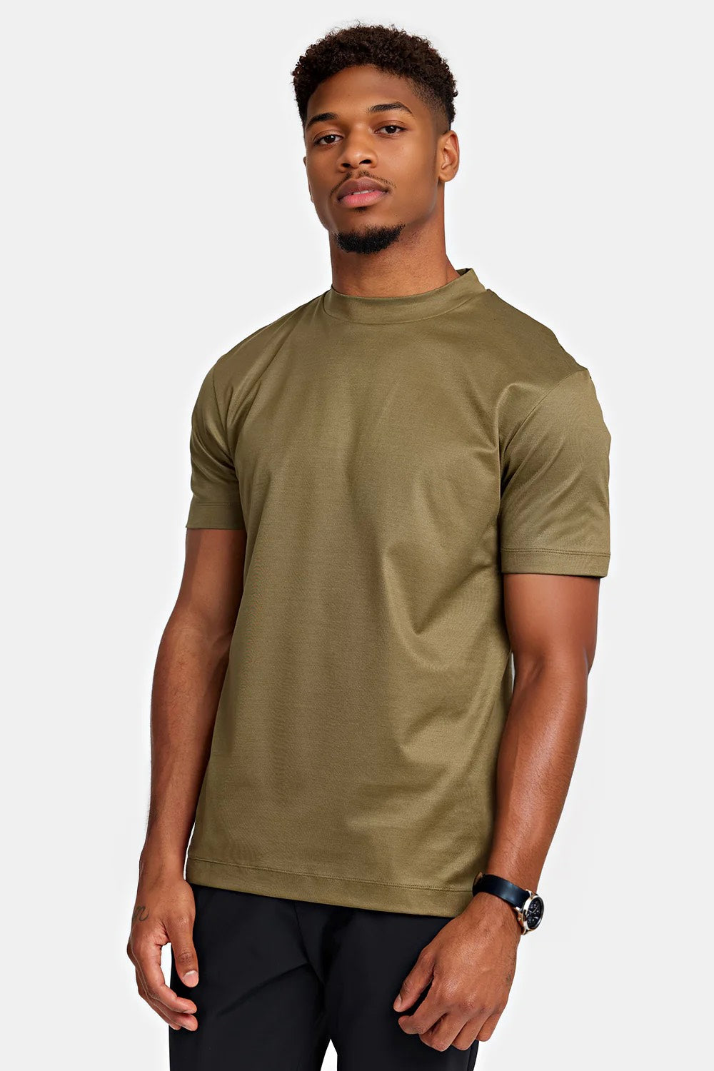 Signature Tee - Olive Green