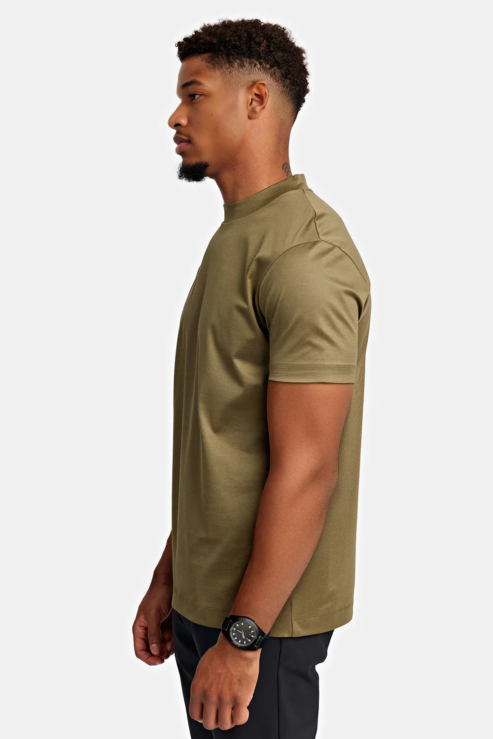 Signature Tee - Olive Green