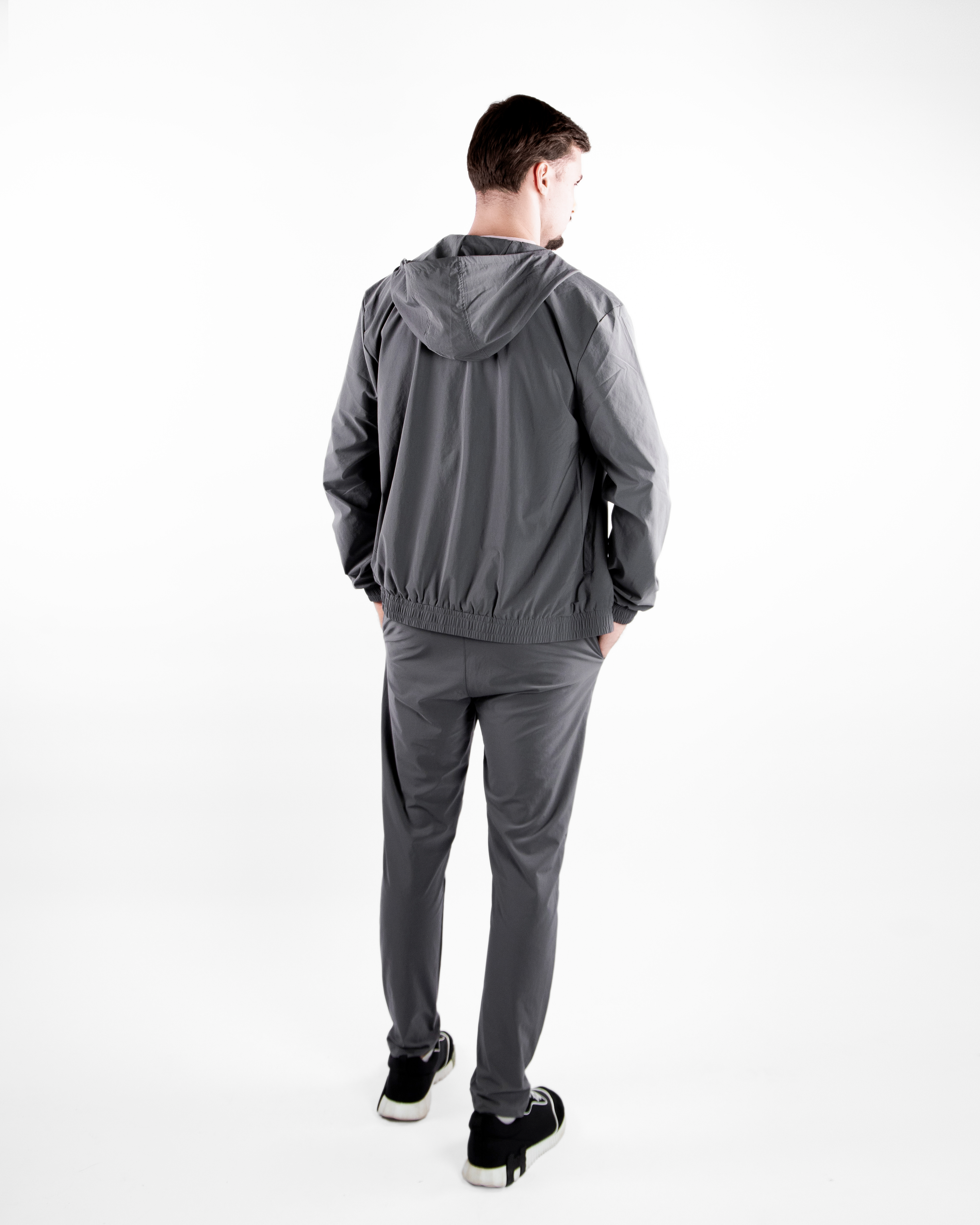 Classic Hooded Tracksuit - Grey