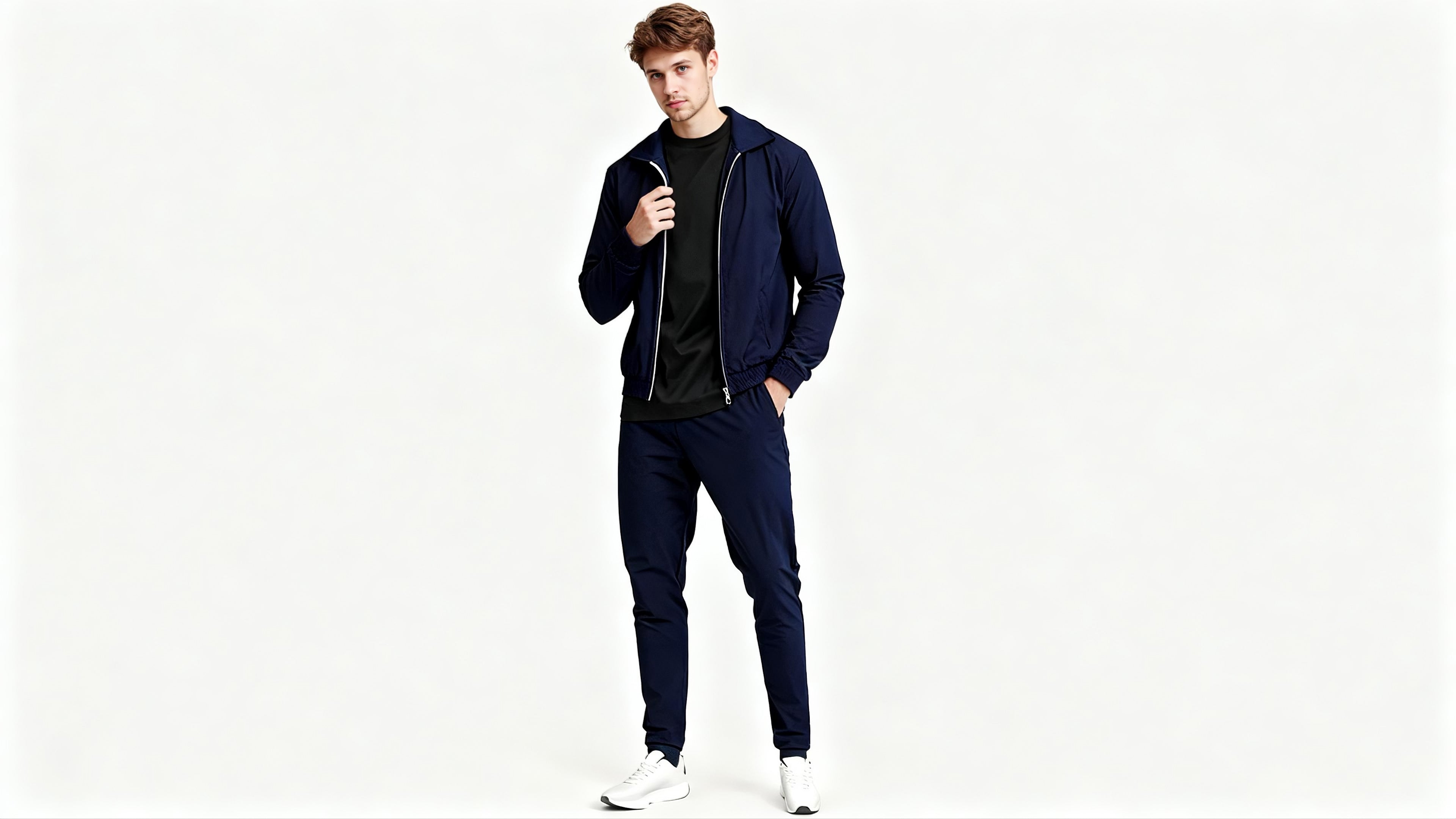 Classic Tracksuit - Navy Blue