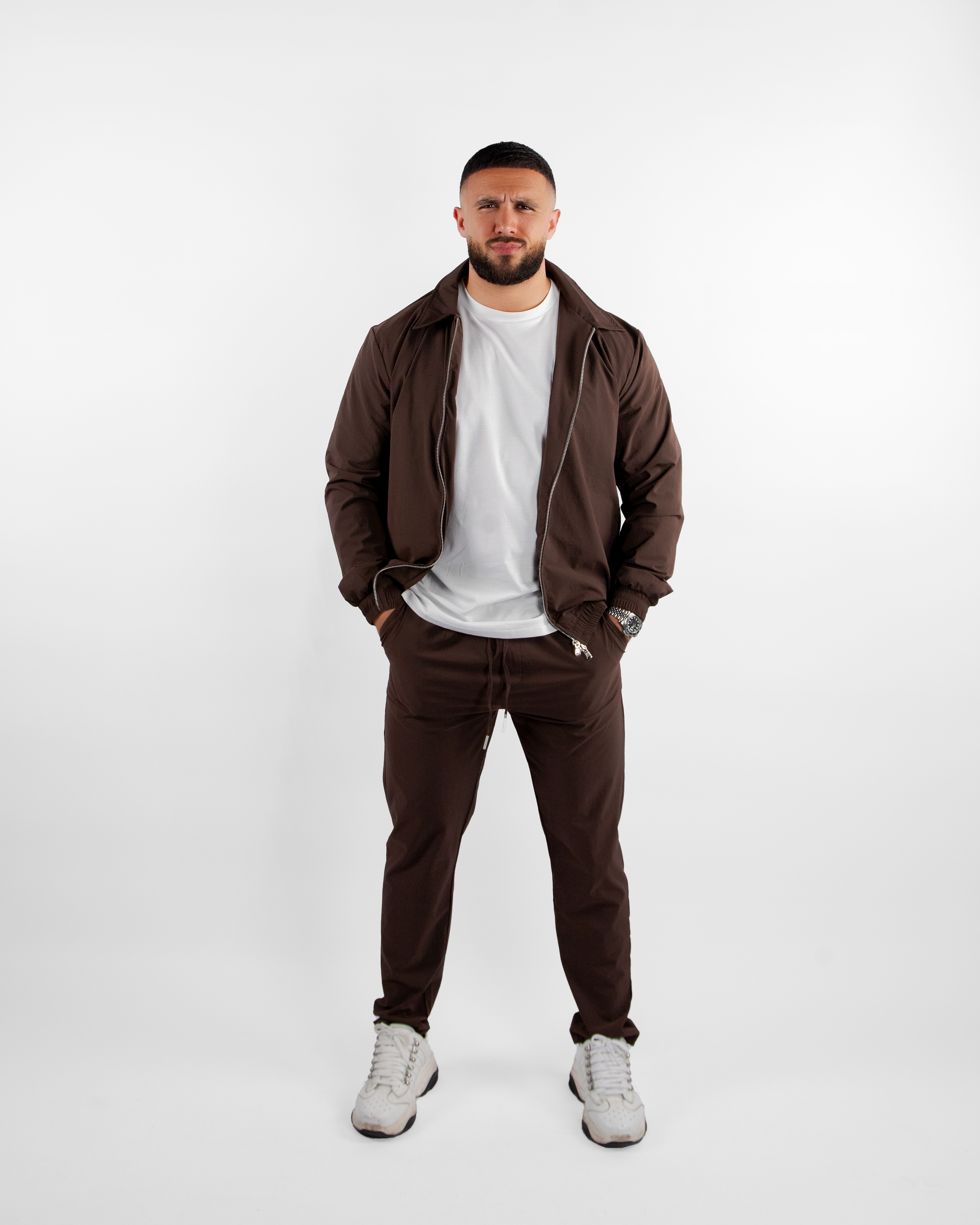 Classic Tracksuit - Mocha Brown
